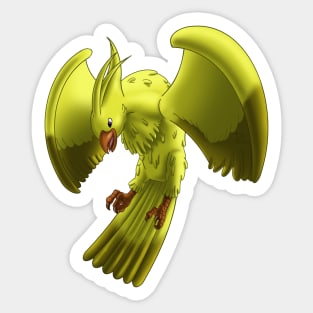 Yellow Bird Sticker